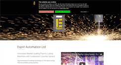 Desktop Screenshot of espritautomation.com